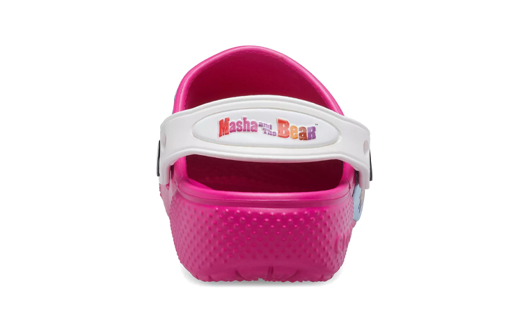 Details for (Youth) Crocs Fun Lab Masha And The Bear Patch Clogs 'Candy Pink' 207079-6X0