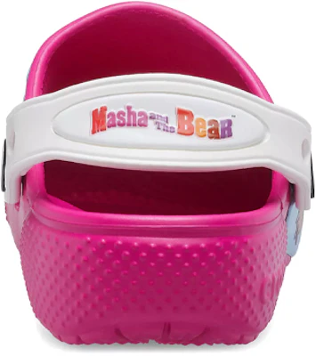 (Youth) Crocs Fun Lab Masha And The Bear Patch Clogs 'Candy Pink' 207079-6X0 Details for (Youth) Crocs Fun Lab Masha And The Bear Patch Clogs 'Candy Pink' 207079-6X0