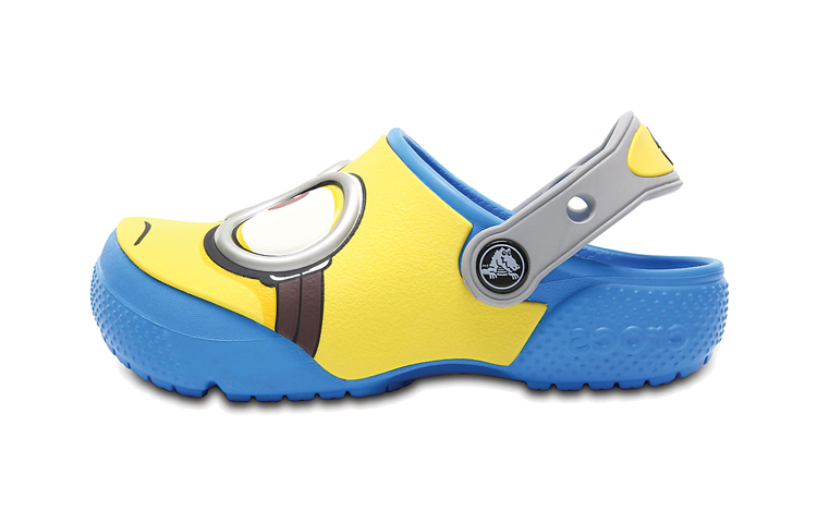 (Youth) Crocs Fun Lab Minnions Clogs 'Yellow Blue' 204113-456