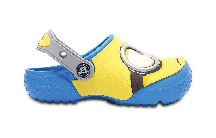 Order (Youth) Crocs Fun Lab Minnions Clogs 'Yellow Blue' 204113-456