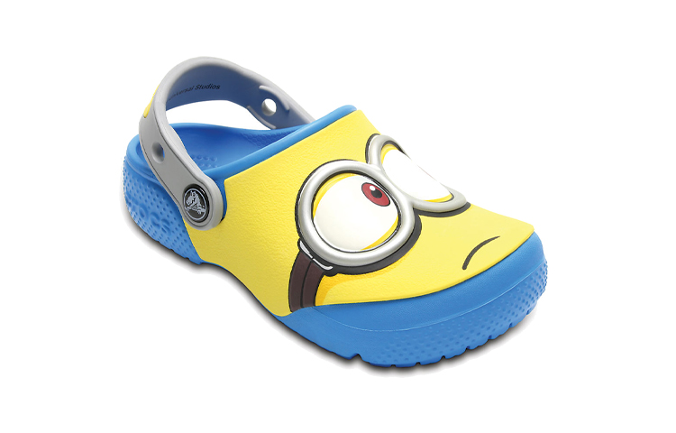 Lookbook (Youth) Crocs Fun Lab Minnions Clogs 'Yellow Blue' 204113-456