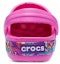 Purchase (JR) Crocs Fun Lab Pelbagai Reka Clog Coklat 'Pink Biru' dengan Rama-Rama 206158-6QQ