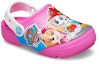 Lookbook (JR) Crocs Fun Lab Paw Patrol Terompah 'Pink White Multi' 206276-6QQ