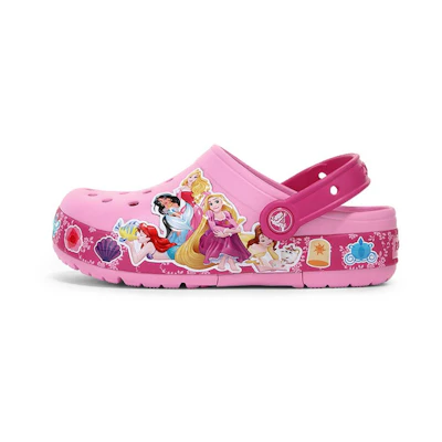 (Youth) Crocs Fun Lab Princess Band Light Clogs 'Pink'