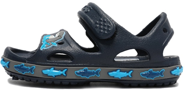 (JR) Crocs 趣味实验室凉鞋 深蓝色 206365-410 Buy (JR) Crocs 趣味实验室凉鞋 深蓝色 206365-410