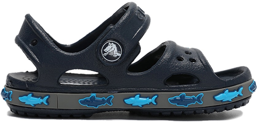 (Youth) Crocs Fun Lab Sandals Deep Blue 206365-410 Order (Youth) Crocs Fun Lab Sandals Deep Blue 206365-410