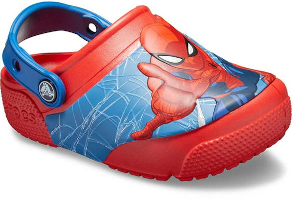 (Youth) Crocs Fun Lab SpiderMan Lights Clogs 'Red Blue' 205506-8C1 Lookbook (Youth) Crocs Fun Lab SpiderMan Lights Clogs 'Red Blue' 205506-8C1