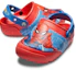 Shop (Youth) Crocs Fun Lab SpiderMan Lights Clogs 'Red Blue' 205506-8C1