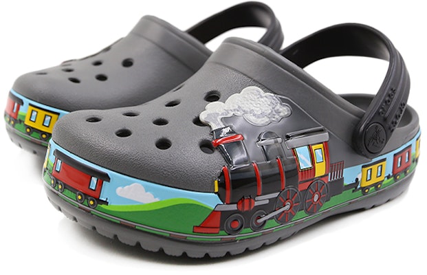 (JR) Crocs Fun Lab Kereta Band Clogs 'Abu Multi' 205516-0DA Lookbook (JR) Crocs Fun Lab Kereta Band Clogs 'Abu Multi' 205516-0DA