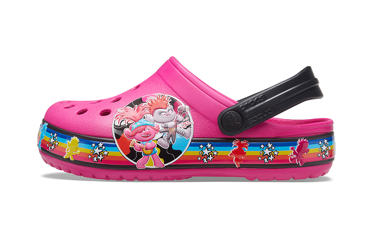 (Youth) Crocs Fun Lab Trolls 2 Clogs 'Candy Pink' 206611-6X0