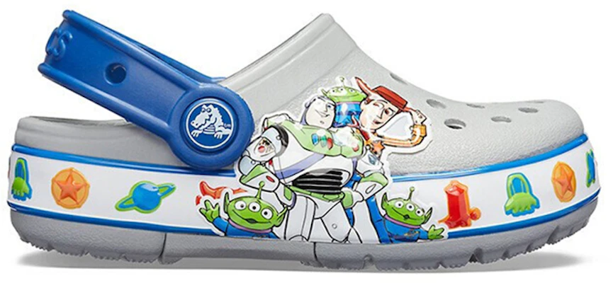 (JR) Crocs FunLab Disney Toy Story Zoccoli ''Grigio Chiaro Blu'' 205498-007 Order (JR) Crocs FunLab Disney Toy Story Zoccoli ''Grigio Chiaro Blu'' 205498-007