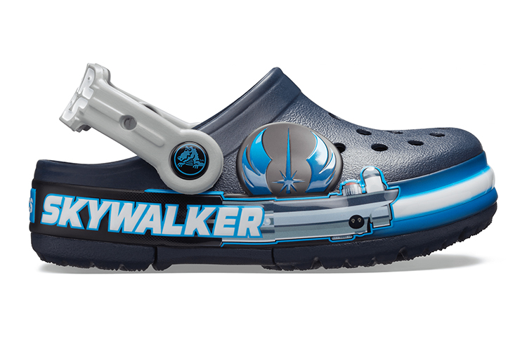 Order (Youth) Crocs Funlab Luke Skywalker Lights Clogs 'Grey Blue' 206280-410