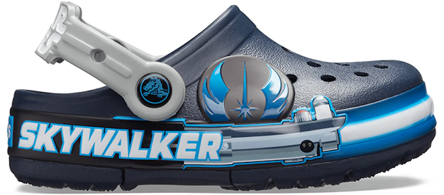 (Youth) Crocs Funlab Luke Skywalker Lights Clogs 'Grey Blue' 206280-410 Order (Youth) Crocs Funlab Luke Skywalker Lights Clogs 'Grey Blue' 206280-410