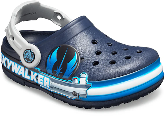 (Youth) Crocs Funlab Luke Skywalker Lights Clogs 'Grey Blue' 206280-410 Lookbook (Youth) Crocs Funlab Luke Skywalker Lights Clogs 'Grey Blue' 206280-410