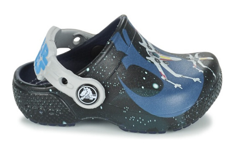 Order (Youth) Crocs FunLab Star Wars Classic Clogs 'Black Blue' 204115-410
