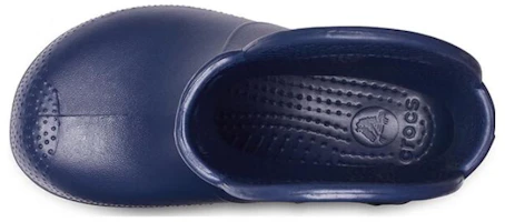Shop 兒童 Crocs卡駱馳 舒適耐磨輕便 中筒 兒童靴子 深藍色