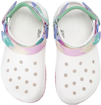 (JR) Crocs 登山渐变洞洞鞋 '白色多色' 208285-94S Lookbook (JR) Crocs 登山渐变洞洞鞋 '白色多色' 208285-94S