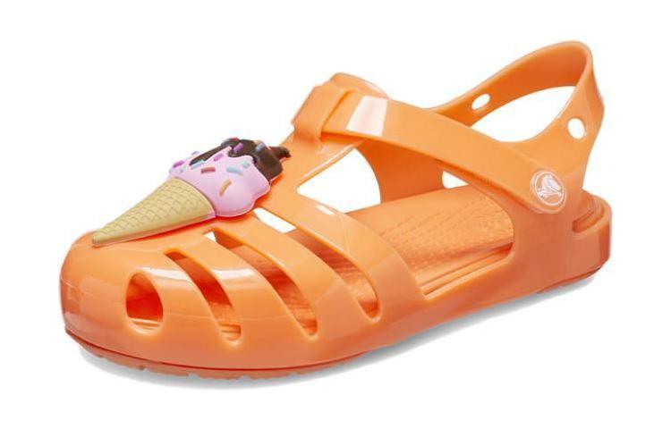 (Youth) Crocs Isabella Charm Sandals 'Orange' 208445-83I