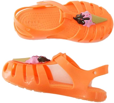 (Youth) Crocs Isabella Charm Sandals 'Orange' 208445-83I Shop (Youth) Crocs Isabella Charm Sandals 'Orange' 208445-83I