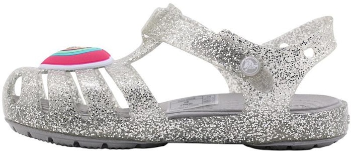 (JR) 乐福鞋 Isabella 闪光平底凉鞋'灰色银色' 205038-040 Buy (JR) 乐福鞋 Isabella 闪光平底凉鞋'灰色银色' 205038-040