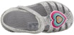 (JR) Crocs Isabella Glitter Flat Sandal 'Kelabu Perak' 205038-040