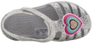 Lookbook (JR) Crocs Isabella Glitter Flat Sandal 'Kelabu Perak' 205038-040