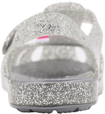 (Youth) Crocs Isabella Glitter Flat Sandals 'Grey Silver' 205038-040 Shop (Youth) Crocs Isabella Glitter Flat Sandals 'Grey Silver' 205038-040