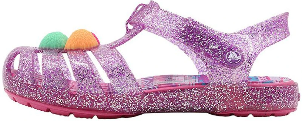 (JR) Sandalias Planas Brillantes Crocs Isabella 'Morado Rosa' 205038-518 Buy (JR) Sandalias Planas Brillantes Crocs Isabella 'Morado Rosa' 205038-518