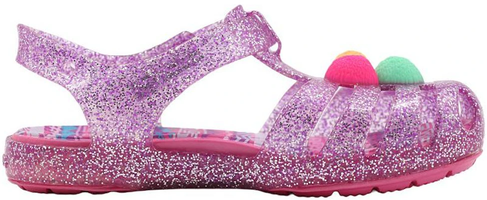 (JR) Sandalias Planas Brillantes Crocs Isabella 'Morado Rosa' 205038-518 Order (JR) Sandalias Planas Brillantes Crocs Isabella 'Morado Rosa' 205038-518