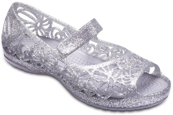 (JR) Sandal Crocs Isabella Glitter Peep Toe 'Perak' 202602-040 Shop (JR) Sandal Crocs Isabella Glitter Peep Toe 'Perak' 202602-040