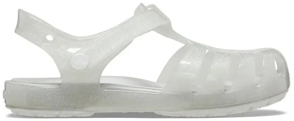 (Youth) Crocs Isabella Glitter Sandals 'White' 208444-0IC Order (Youth) Crocs Isabella Glitter Sandals 'White' 208444-0IC