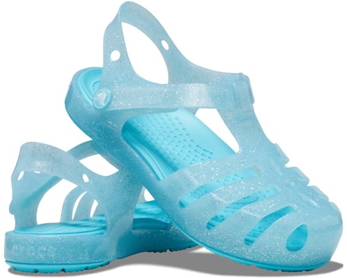 兒童 Crocs 卡駱馳 Isabella 涼鞋 T 休閒 耐磨兒童涼鞋 北極藍 Lookbook 兒童 Crocs 卡駱馳 Isabella 涼鞋 T 休閒 耐磨兒童涼鞋 北極藍