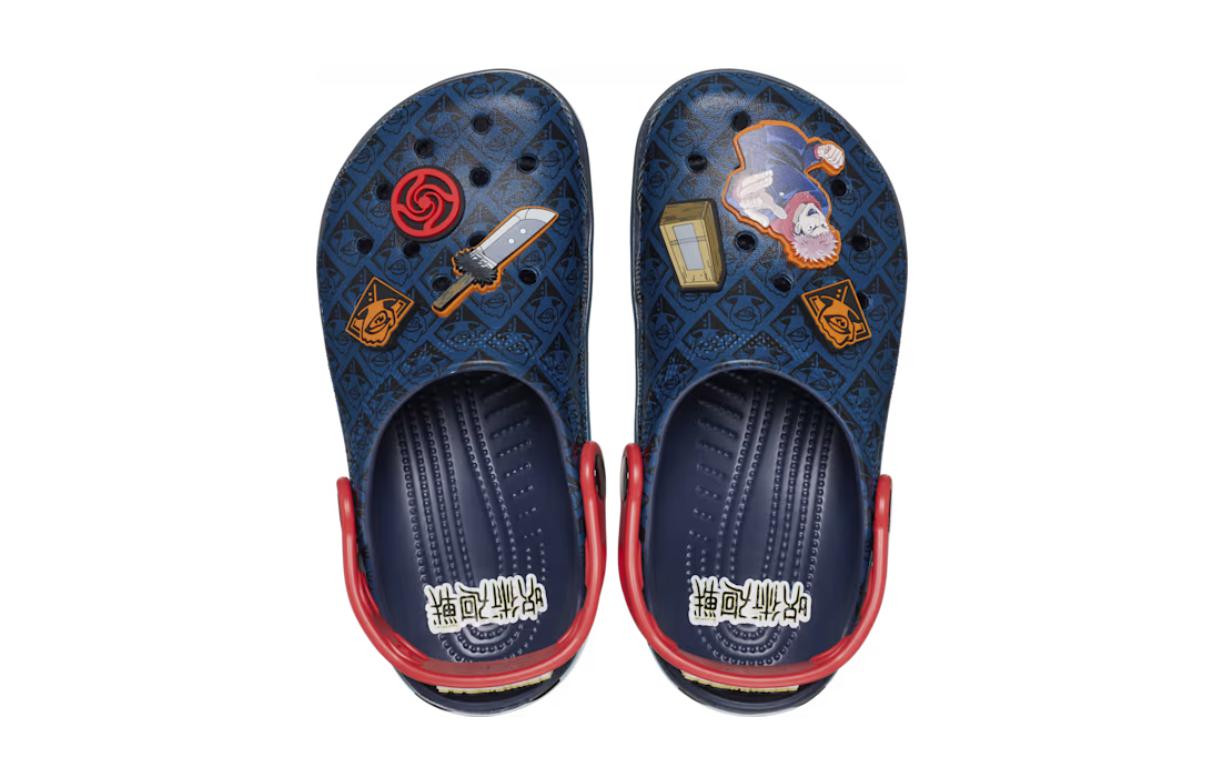 Purchase (JR) クロックス呪術廻戦クラシック クロッグ 青赤 208807-410
