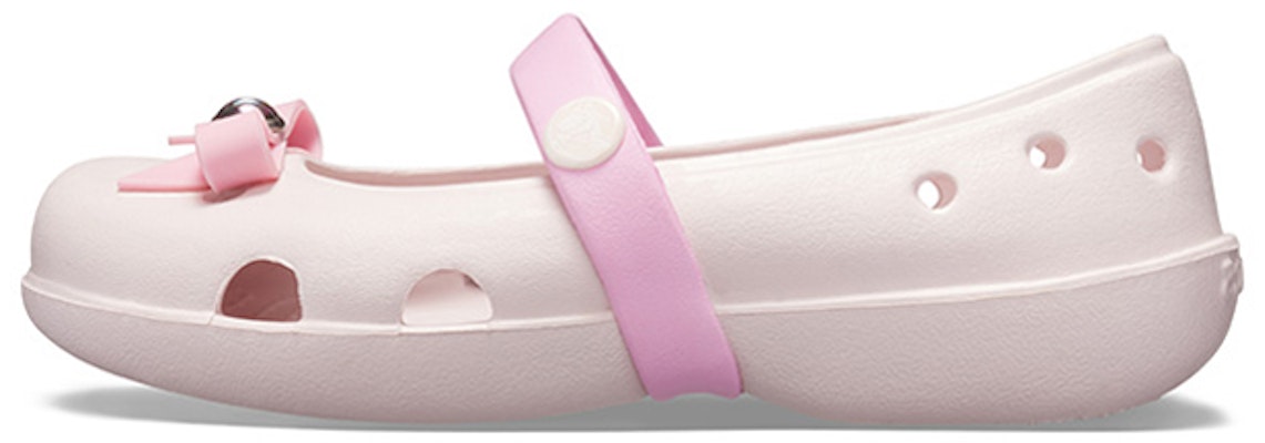 (Youth) Crocs Keeley Charm Flats 'Pink' 205487-6PI Buy (Youth) Crocs Keeley Charm Flats 'Pink' 205487-6PI