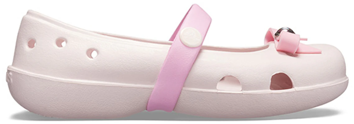 (Youth) Crocs Keeley Charm Flats 'Pink' 205487-6PI Order (Youth) Crocs Keeley Charm Flats 'Pink' 205487-6PI
