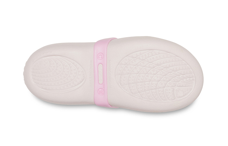 Sizing (Youth) Crocs Keeley Charm Flats 'Pink' 205487-6PI