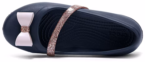 Lookbook (JR) Crocs Lina Charm Ballerina ''Navy Blau'' 205529-410