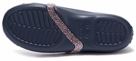 Sizing (JR) Crocs Lina Charm Ballerina ''Navy Blau'' 205529-410