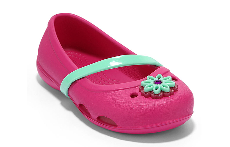 Shop (Youth) Crocs Lina Flats 'Pink' 205040-6X0