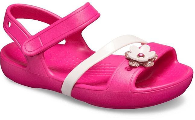(Youth) Crocs Lina Flower Charm Round Toe Sandals 'Pink' 205530-6X0 Lookbook (Youth) Crocs Lina Flower Charm Round Toe Sandals 'Pink' 205530-6X0