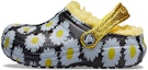 Buy (JR) Crocs Berbulu Percutian 'Black Daisy' Clog 207318-0ZI
