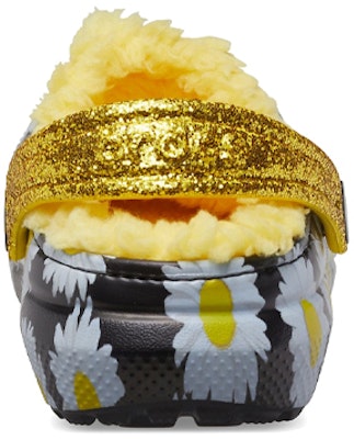 (Youth) Crocs Lined Vacay Vibes Clogs 'Black Daisy' 207318-0ZI Details for (Youth) Crocs Lined Vacay Vibes Clogs 'Black Daisy' 207318-0ZI