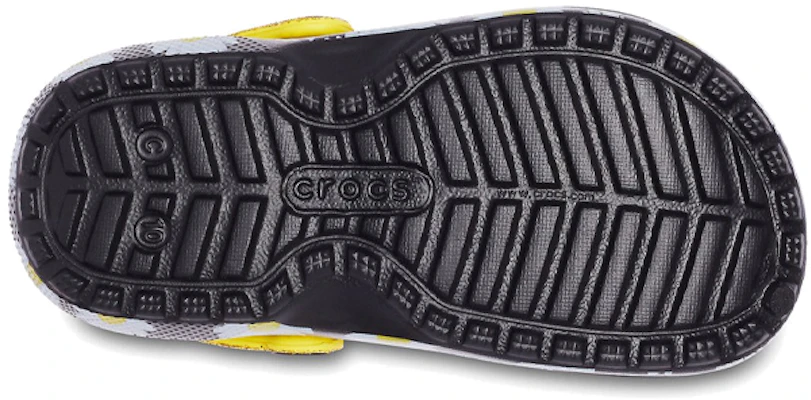 (JR) Crocs绒里休闲风木屐 '黑色雏菊' 207318-0ZI Sizing (JR) Crocs绒里休闲风木屐 '黑色雏菊' 207318-0ZI