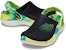 (JR) Crocs LiteRide 360 Marbled Clogs 'Hitam Hijau Aqua' 207668-0C4