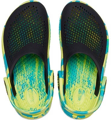 (Youth) Crocs LiteRide 360 Marbled Clogs 'Black Green Aqua' 207668-0C4 Purchase (Youth) Crocs LiteRide 360 Marbled Clogs 'Black Green Aqua' 207668-0C4