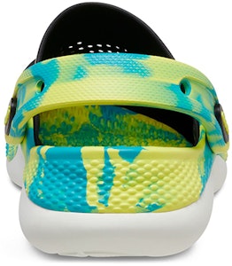 (JR) Crocs LiteRide 360 大理石拖鞋 '黑绿青色' 207668-0C4 Details for (JR) Crocs LiteRide 360 大理石拖鞋 '黑绿青色' 207668-0C4