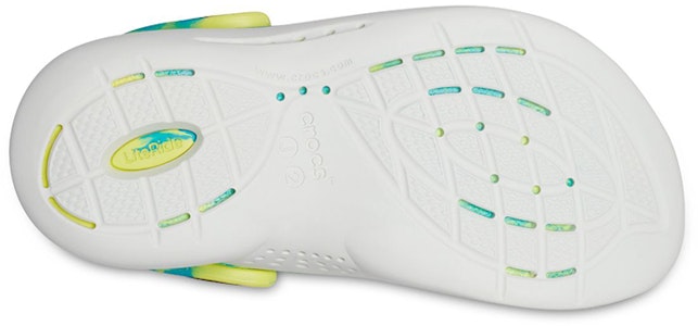 (JR) Crocs LiteRide 360 大理石拖鞋 '黑绿青色' 207668-0C4 Sizing (JR) Crocs LiteRide 360 大理石拖鞋 '黑绿青色' 207668-0C4