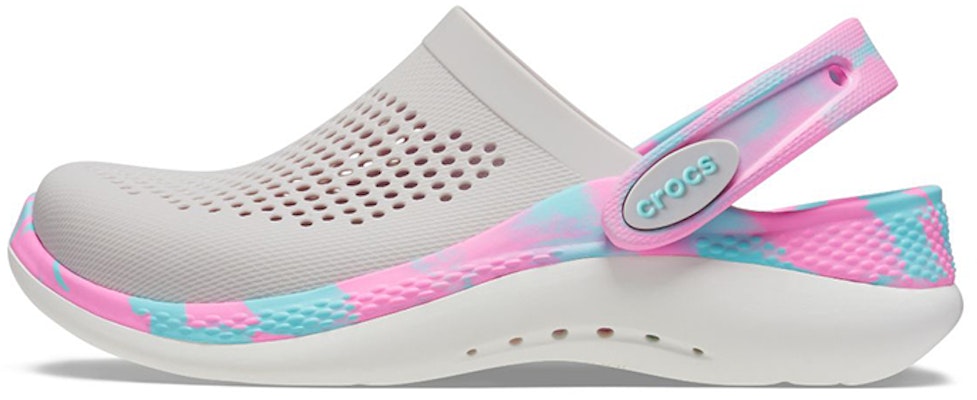 (Youth) Crocs Literide 360 Marbled Clogs 'Grey Pink Blue' 207668-1DU Buy (Youth) Crocs Literide 360 Marbled Clogs 'Grey Pink Blue' 207668-1DU