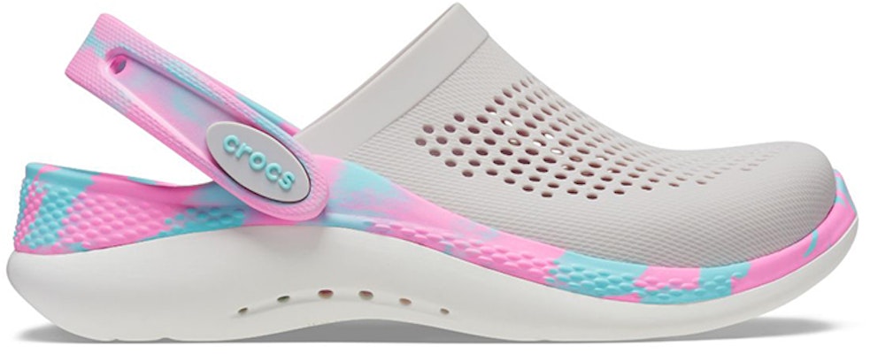(Youth) Crocs Literide 360 Marbled Clogs 'Grey Pink Blue' 207668-1DU Order (Youth) Crocs Literide 360 Marbled Clogs 'Grey Pink Blue' 207668-1DU