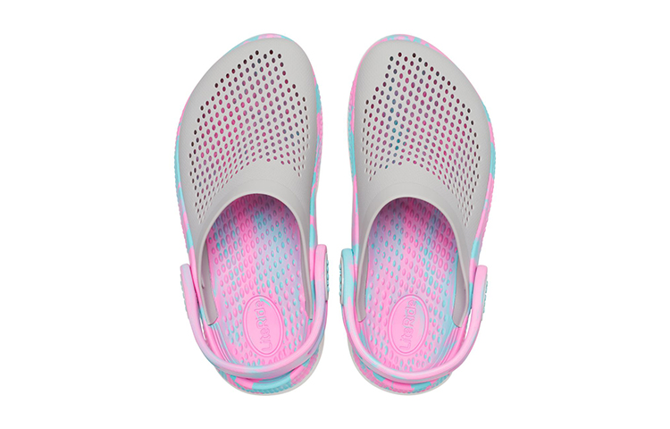Purchase (Youth) Crocs Literide 360 Marbled Clogs 'Grey Pink Blue' 207668-1DU